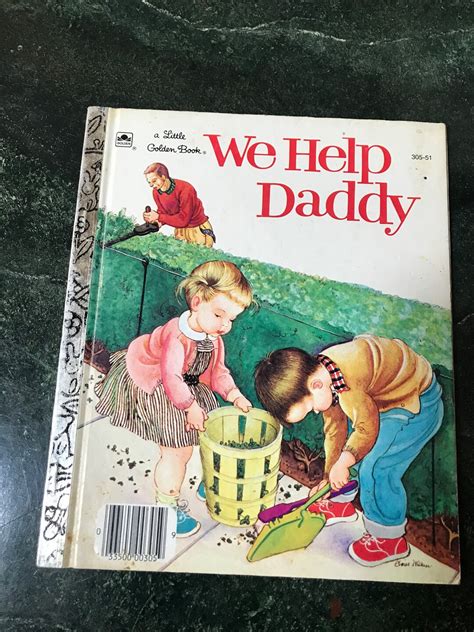 we help daddy little golden book|We Help Daddy by Mini Stein .